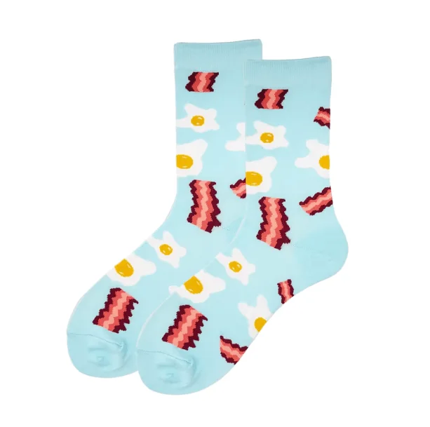 Egg And Bacon Socks — view 1 Egg And Bacon Socks — view 1