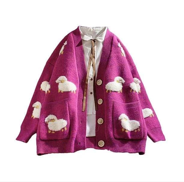 Little Lamb Cardigan — view 2 Little Lamb Cardigan — view 2