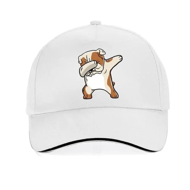French Bulldog Dabbing Cap — view 2 French Bulldog Dabbing Cap — view 2