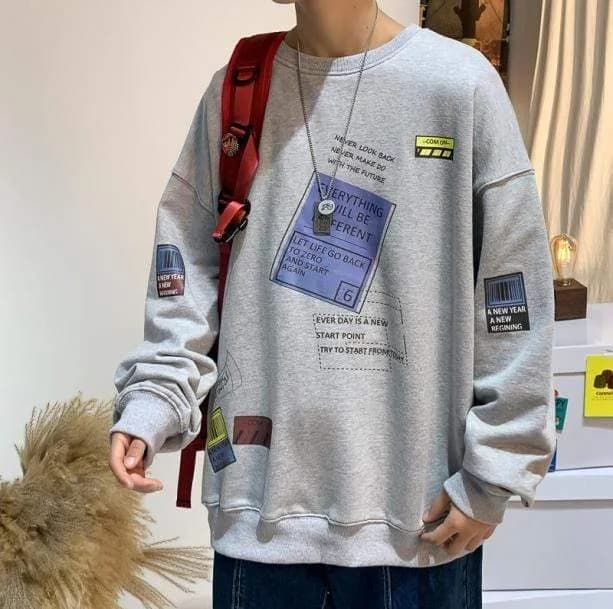 Never Look Back Sweatshirt — view 2 Never Look Back Sweatshirt — view 2