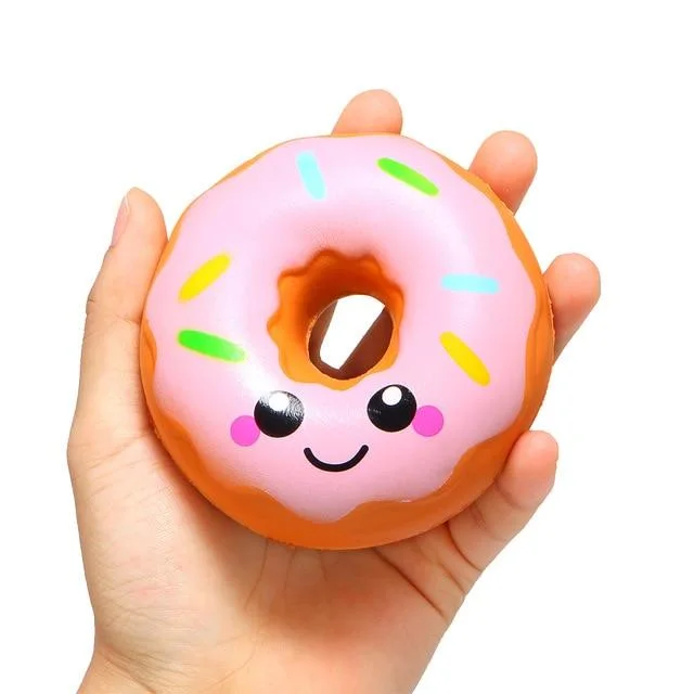 Pink Donut Squishy — view 1 Pink Donut Squishy — view 1