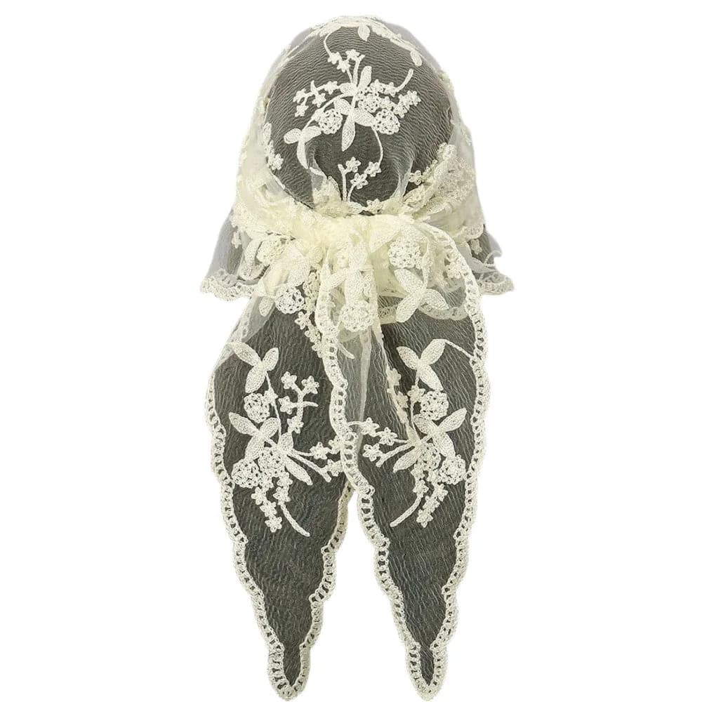 All Eyes On Her Lace Hair Scarf — view 2 All Eyes On Her Lace Hair Scarf — view 2