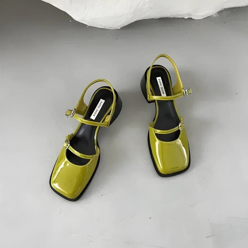 Double Strap Mary Jane High Heels — view 2 Double Strap Mary Jane High Heels — view 2