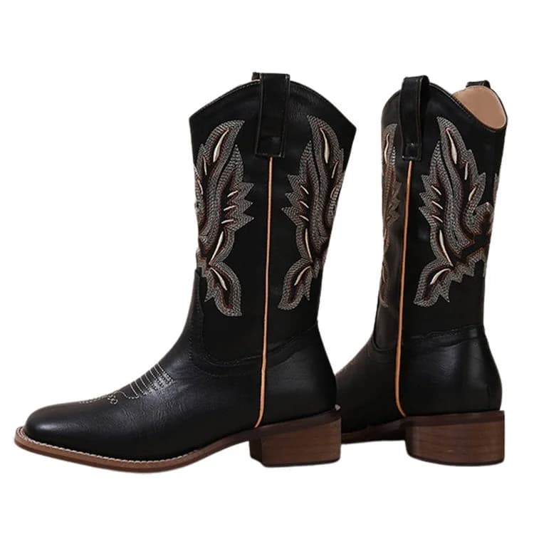 Road To Rideout Embroidery Cowboy Boots — view 2 Road To Rideout Embroidery Cowboy Boots — view 2
