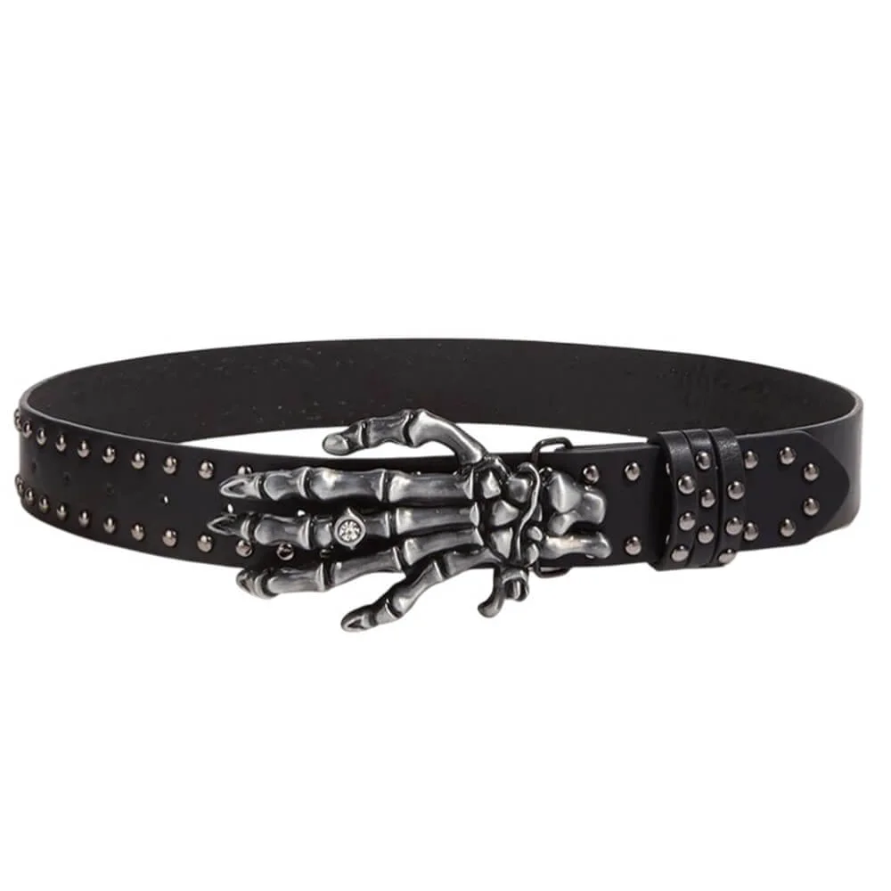 Grunge Skeleton Hand Belt — view 2 Grunge Skeleton Hand Belt — view 2