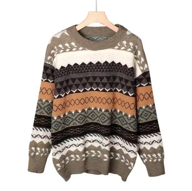 Fall Grandma Sweater — view 3 Fall Grandma Sweater — view 3