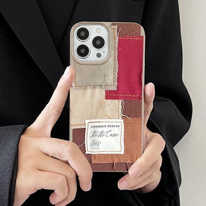 Patchwork iPhone Case — view 2 Patchwork iPhone Case — view 2