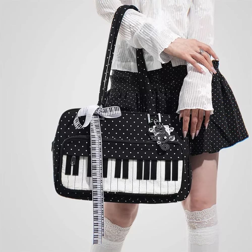 Piano Key Handbag — view 2 Piano Key Handbag — view 2