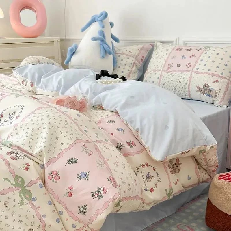 Vintage Bunny Bedding Set — option view 2 Vintage Bunny Bedding Set — option view 2