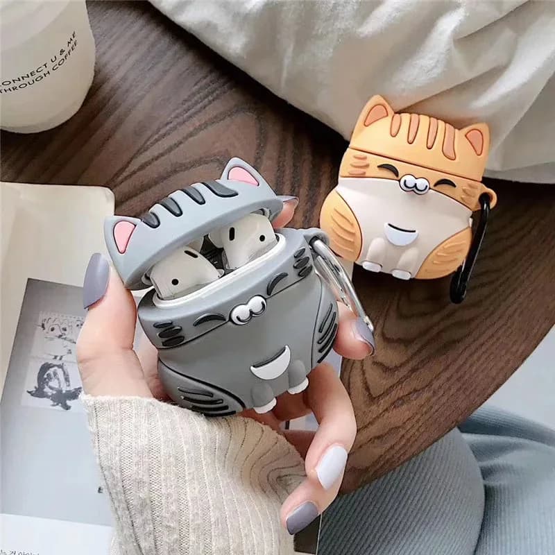 Happy Cats AirPods Case — view 2 Happy Cats AirPods Case — view 2