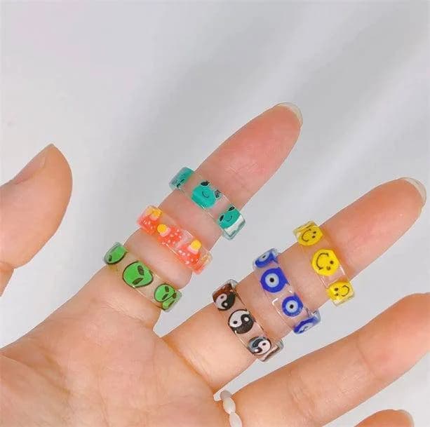 Preppy Rings — view 2 Preppy Rings — view 2