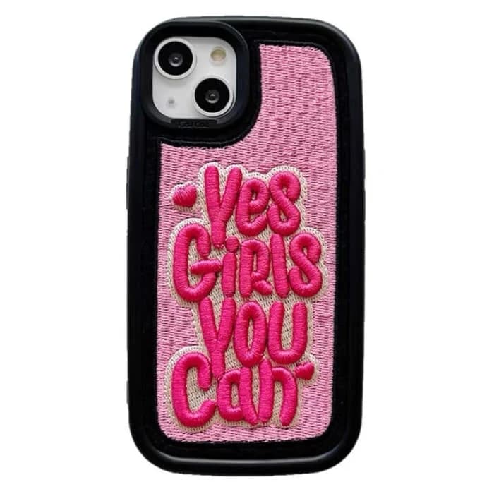 Yes Girls iPhone Case — view 1 Yes Girls iPhone Case — view 1