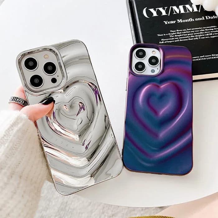 Heart 3D iPhone Case — view 2 Heart 3D iPhone Case — view 2