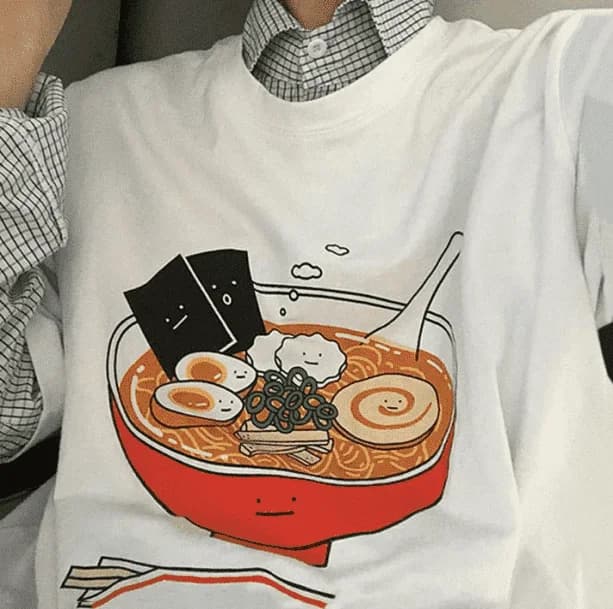 Ramen Noodles T shirt — view 1 Ramen Noodles T shirt — view 1