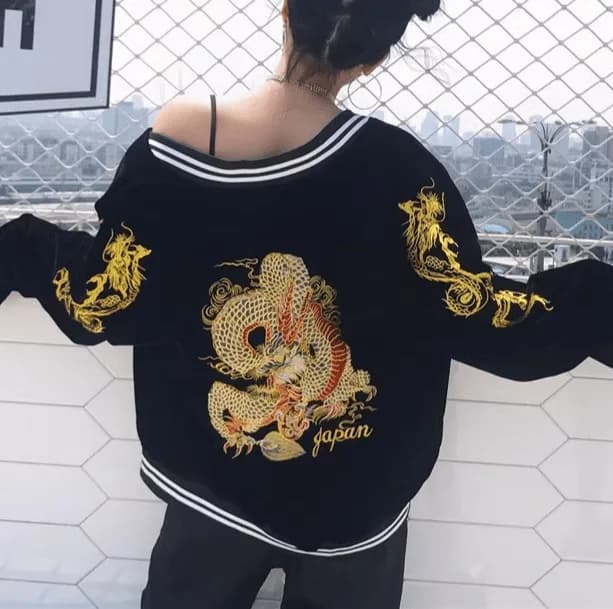 Japanese Dragon Jacket — view 2 Japanese Dragon Jacket — view 2