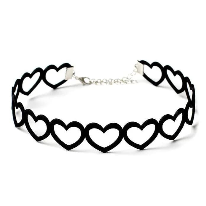 Hearts Choker — view 2 Hearts Choker — view 2