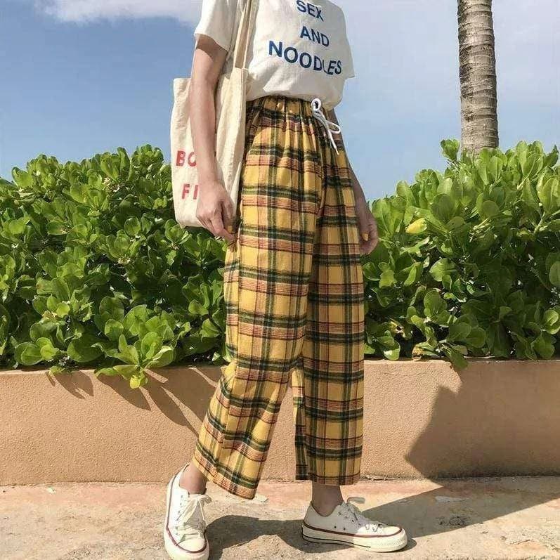 High Waist Yellow Pants — view 1 High Waist Yellow Pants — view 1