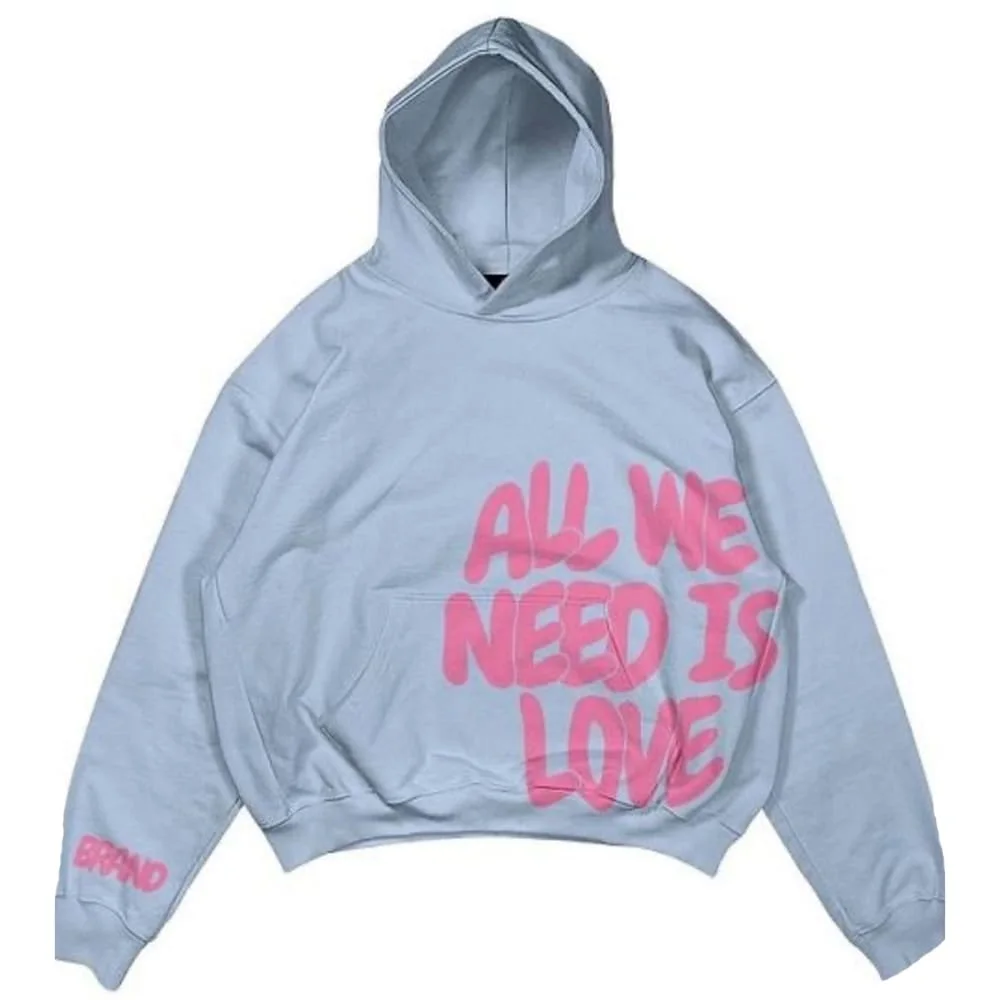 All We Need Is Love Hoodie — view 3 All We Need Is Love Hoodie — view 3