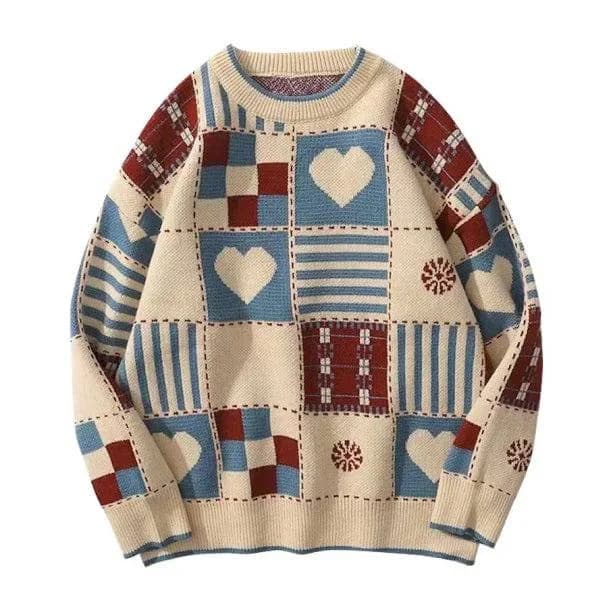 Vintage Heart Sweater — view 2 Vintage Heart Sweater — view 2