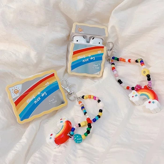 Rainbow Chain AirPods Case — view 2 Rainbow Chain AirPods Case — view 2