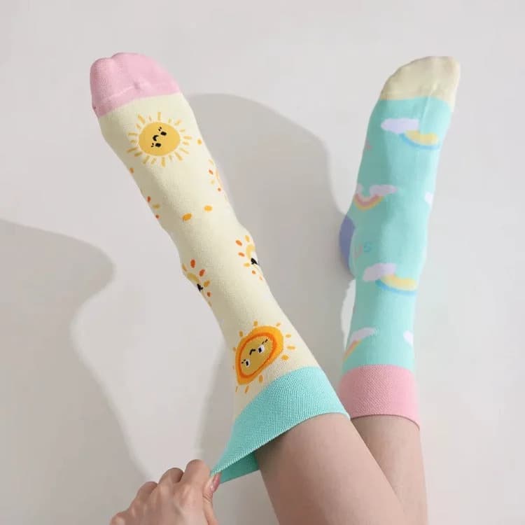 Dopamine Pastel Socks — view 2 Dopamine Pastel Socks — view 2