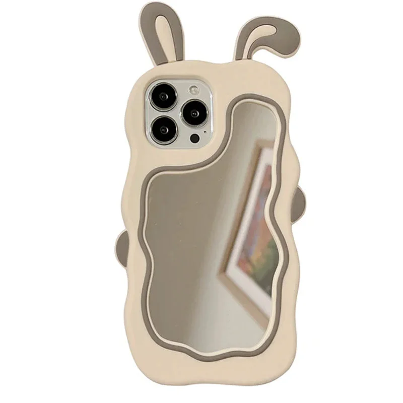 3D Bunny Mirorr iPhone Case — view 1 3D Bunny Mirorr iPhone Case — view 1