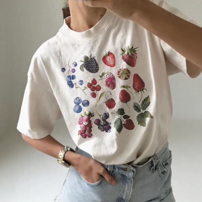 Berry Sweet Graphic Tee — view 2 Berry Sweet Graphic Tee — view 2