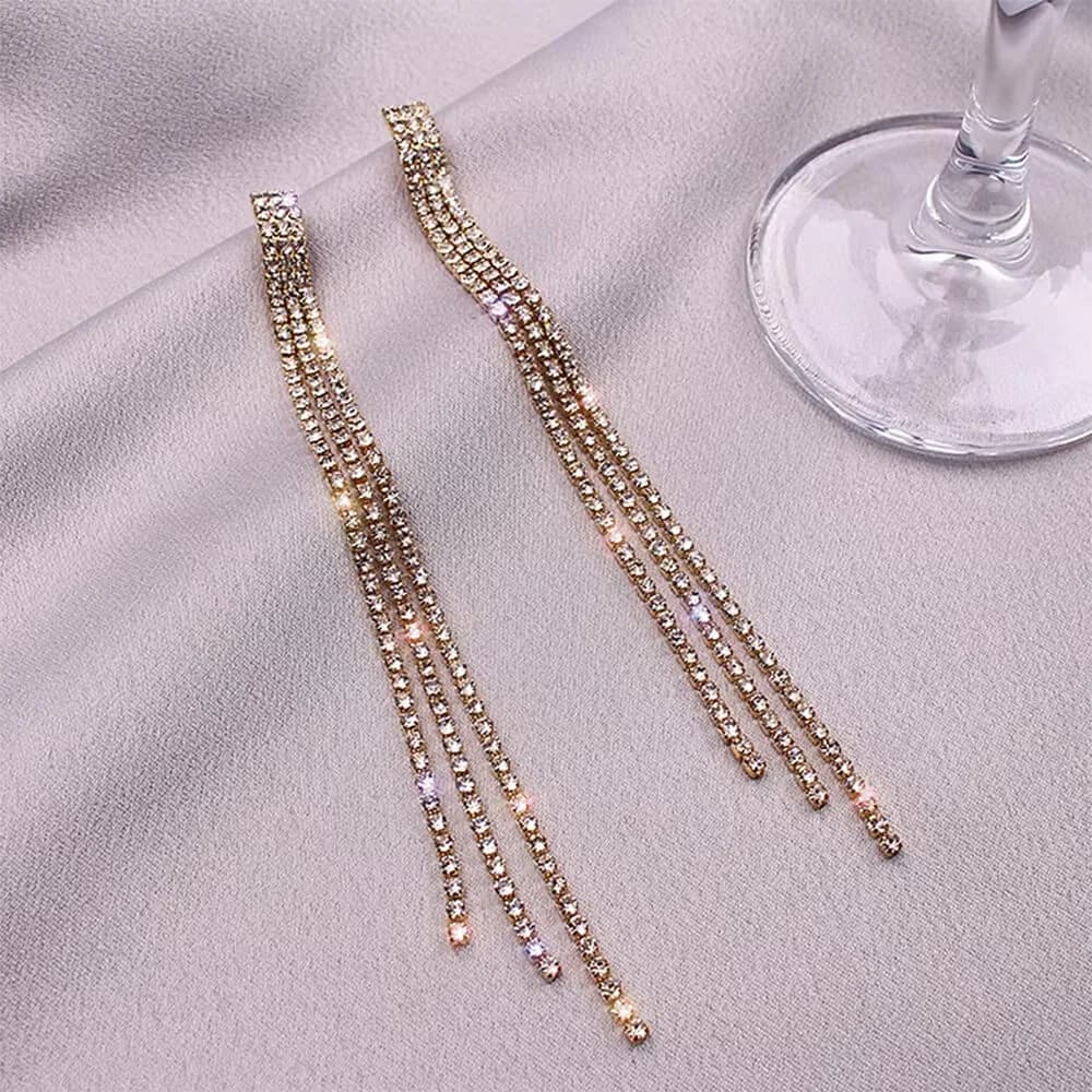 Billion Dollars Dangle Drop Earrings — view 2 Billion Dollars Dangle Drop Earrings — view 2
