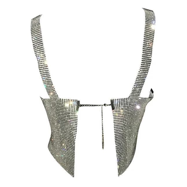 Feelin' So Icy Rhinestone Top — view 2 Feelin' So Icy Rhinestone Top — view 2