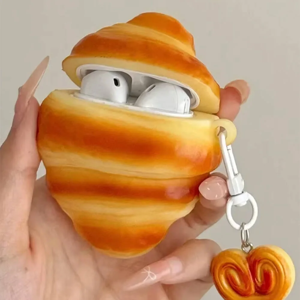 Croissant 3D Airpods Case — view 2 Croissant 3D Airpods Case — view 2