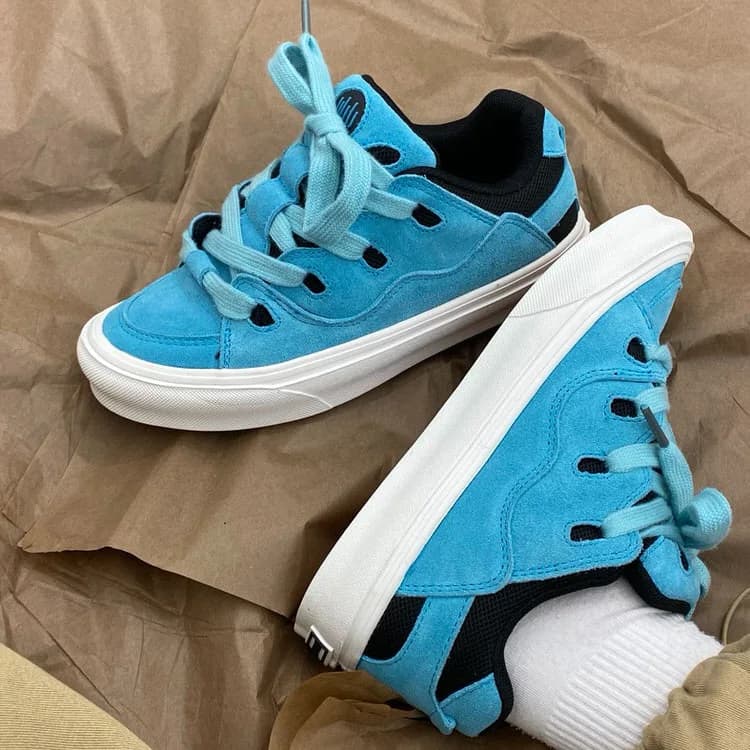 Skater Blue Sneakers — view 2 Skater Blue Sneakers — view 2
