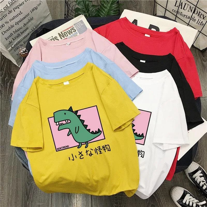 Kawaii Dinosaur T-Shirt — view 2 Kawaii Dinosaur T-Shirt — view 2