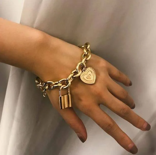 Lock To My Heart Bracelet — view 1 Lock To My Heart Bracelet — view 1