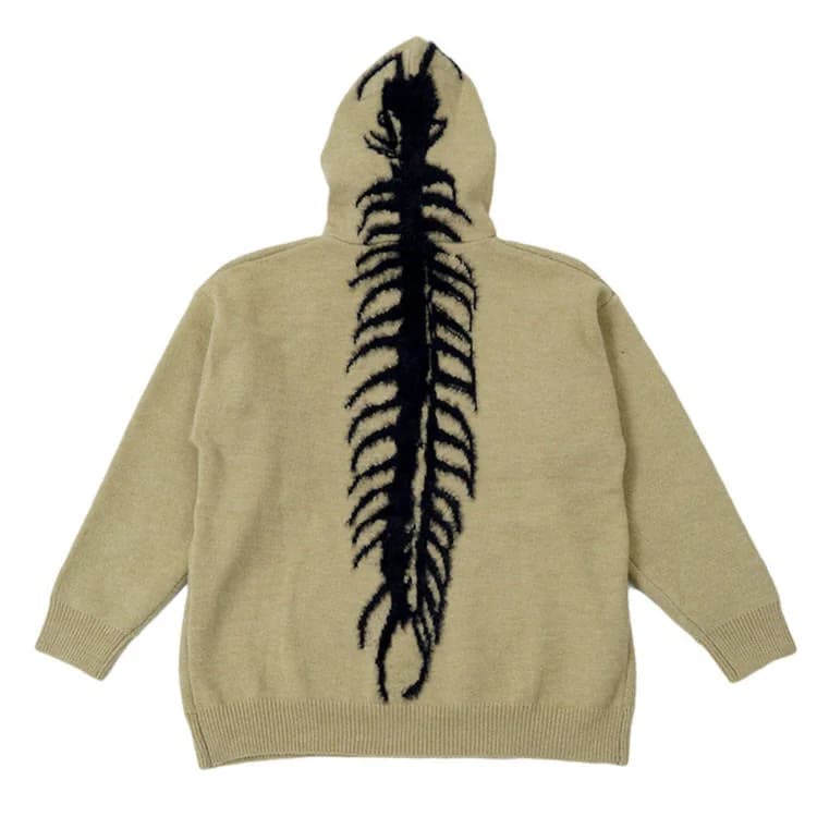 Centipede Knit Hoodie — view 1 Centipede Knit Hoodie — view 1