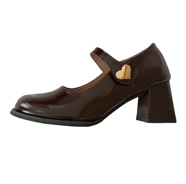 Dark Academia High Heel Shoes — view 1 Dark Academia High Heel Shoes — view 1