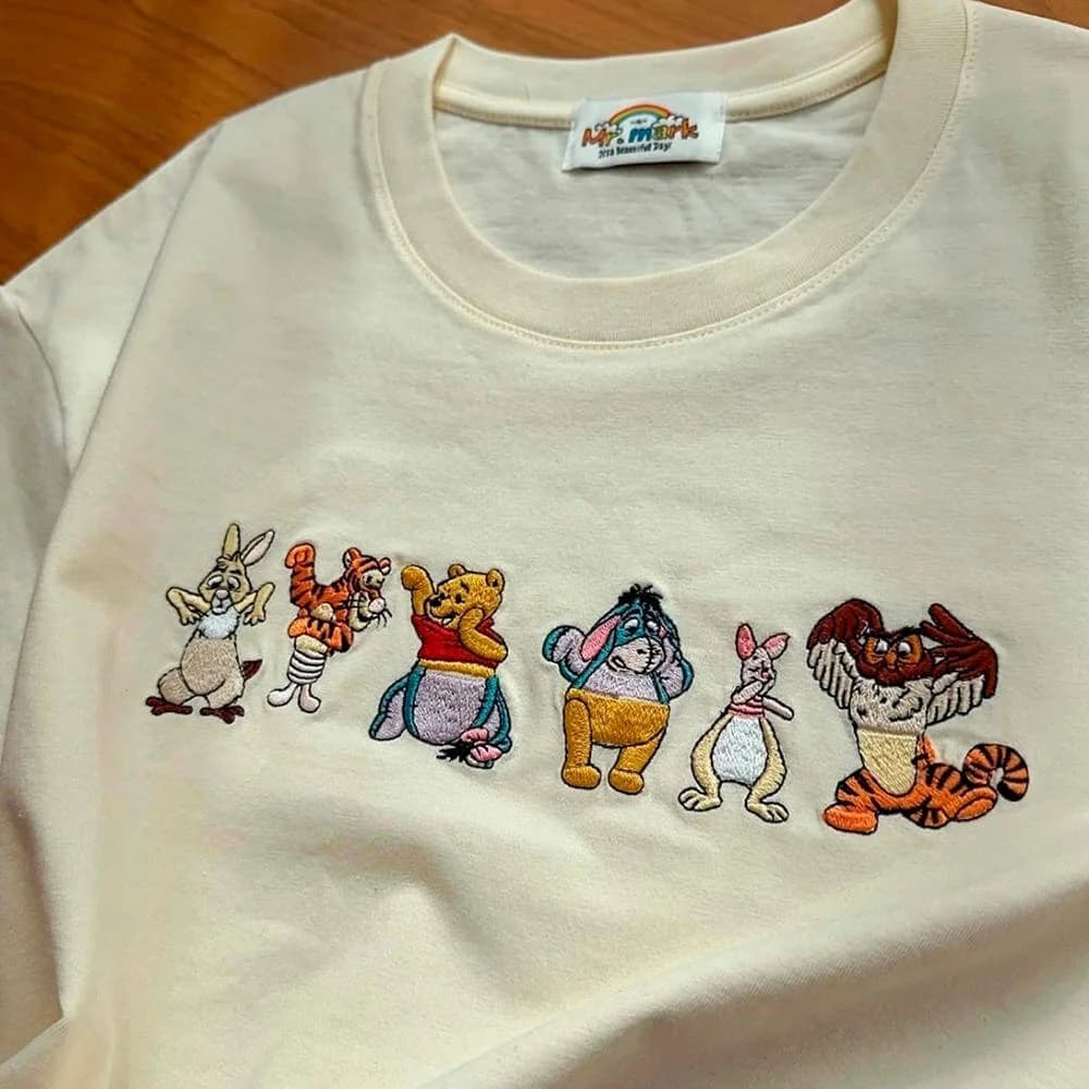 Costume Swap Embroidered Tee — view 2 Costume Swap Embroidered Tee — view 2