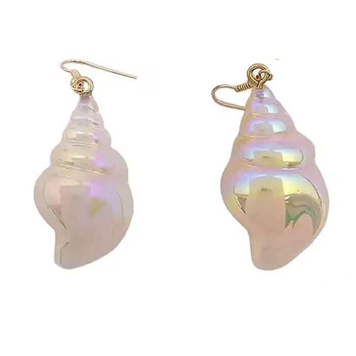 Spiral Shell Earrings — view 1 Spiral Shell Earrings — view 1
