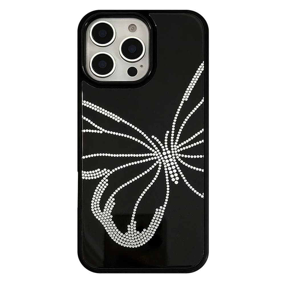 Sparkling Butterfly iPhone Case — view 1 Sparkling Butterfly iPhone Case — view 1