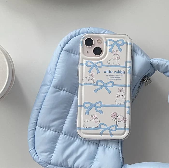 Bow Rabbit iPhone Case — view 2 Bow Rabbit iPhone Case — view 2
