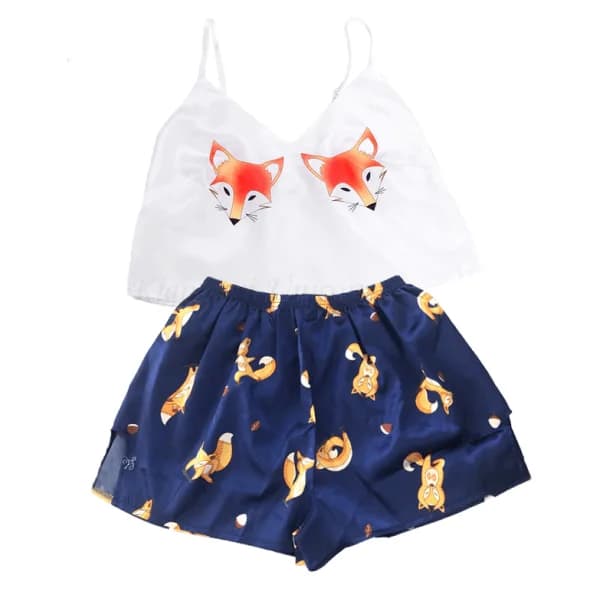 Two Foxes Pajama — view 1 Two Foxes Pajama — view 1