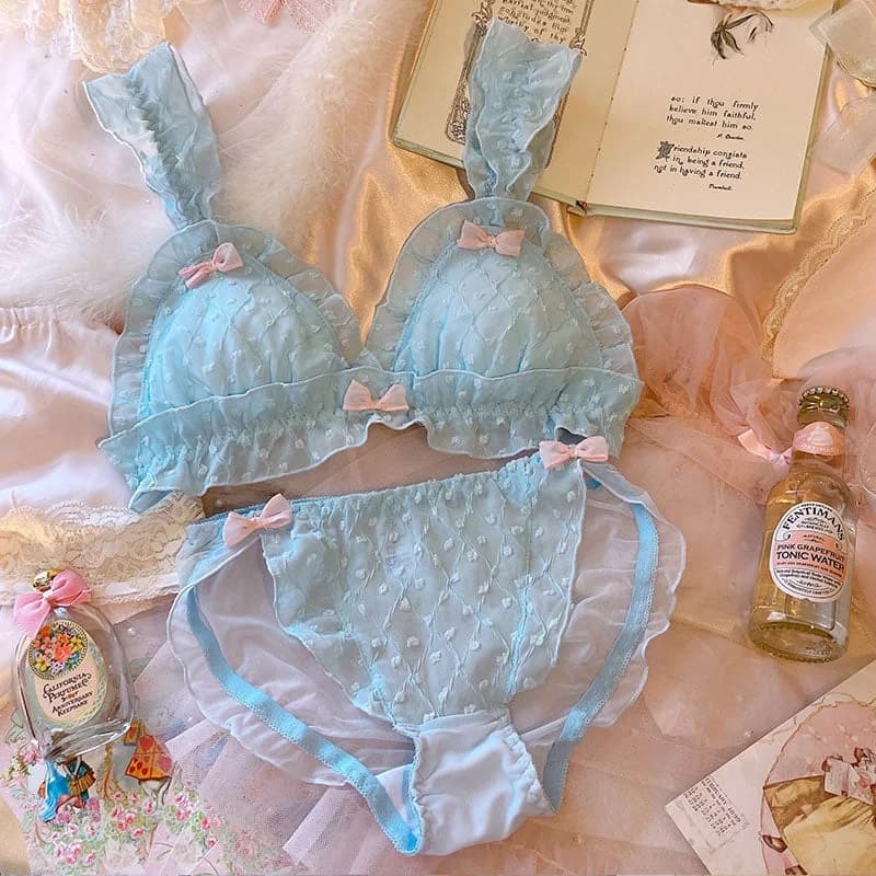Soft Chiffon Princess Lingerie Set — view 1 Soft Chiffon Princess Lingerie Set — view 1