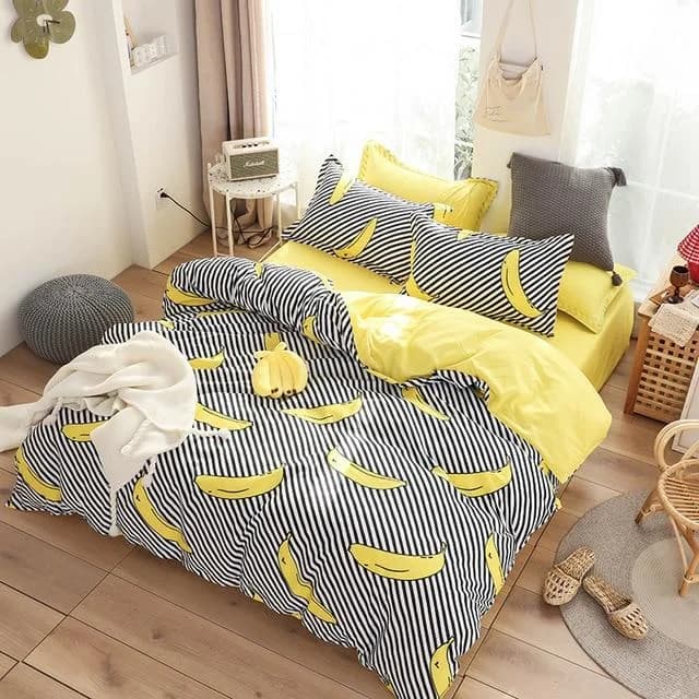 Striped Banana Bed Set — view 1 Striped Banana Bed Set — view 1