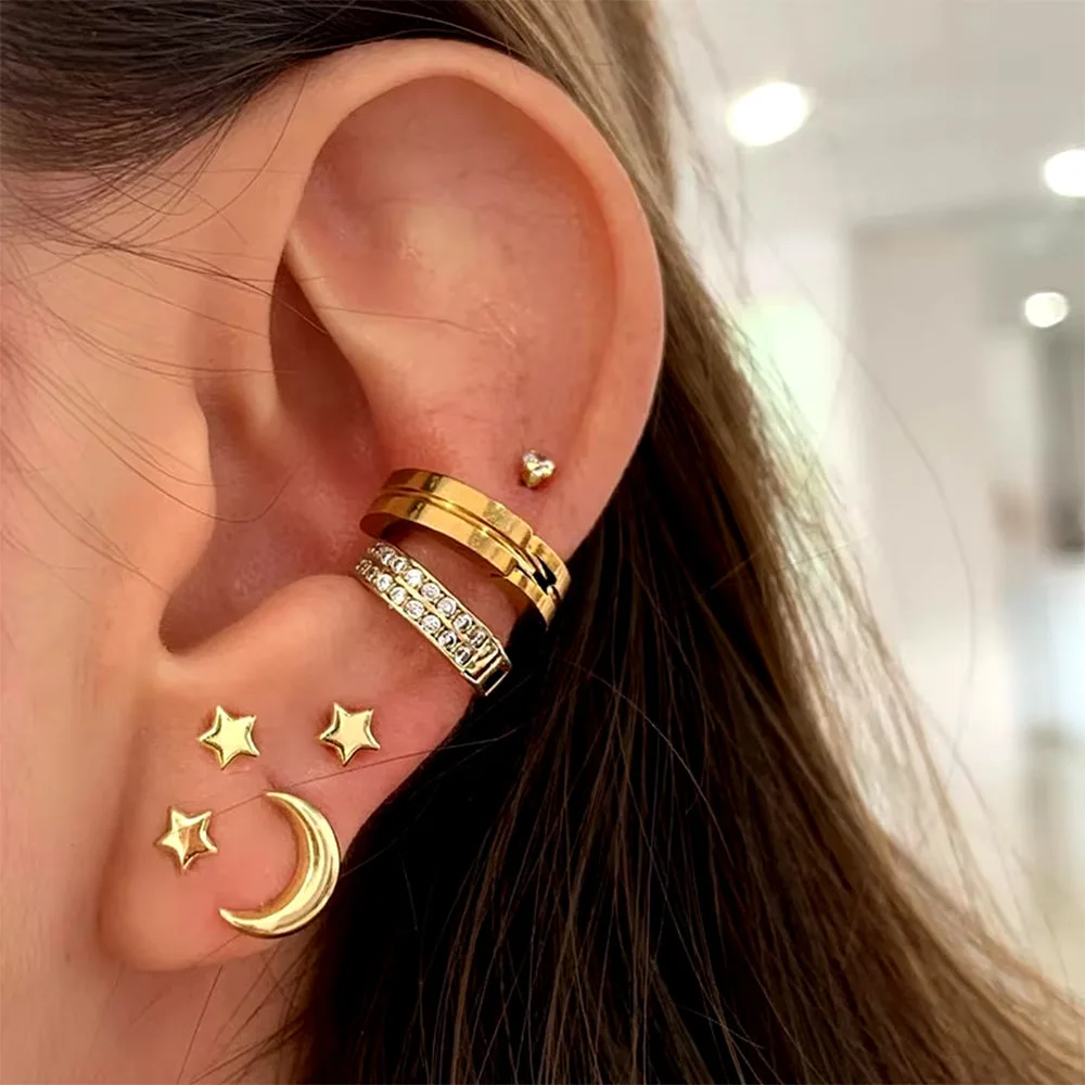 Celestial Aesthetic Earring Set — view 2 Celestial Aesthetic Earring Set — view 2