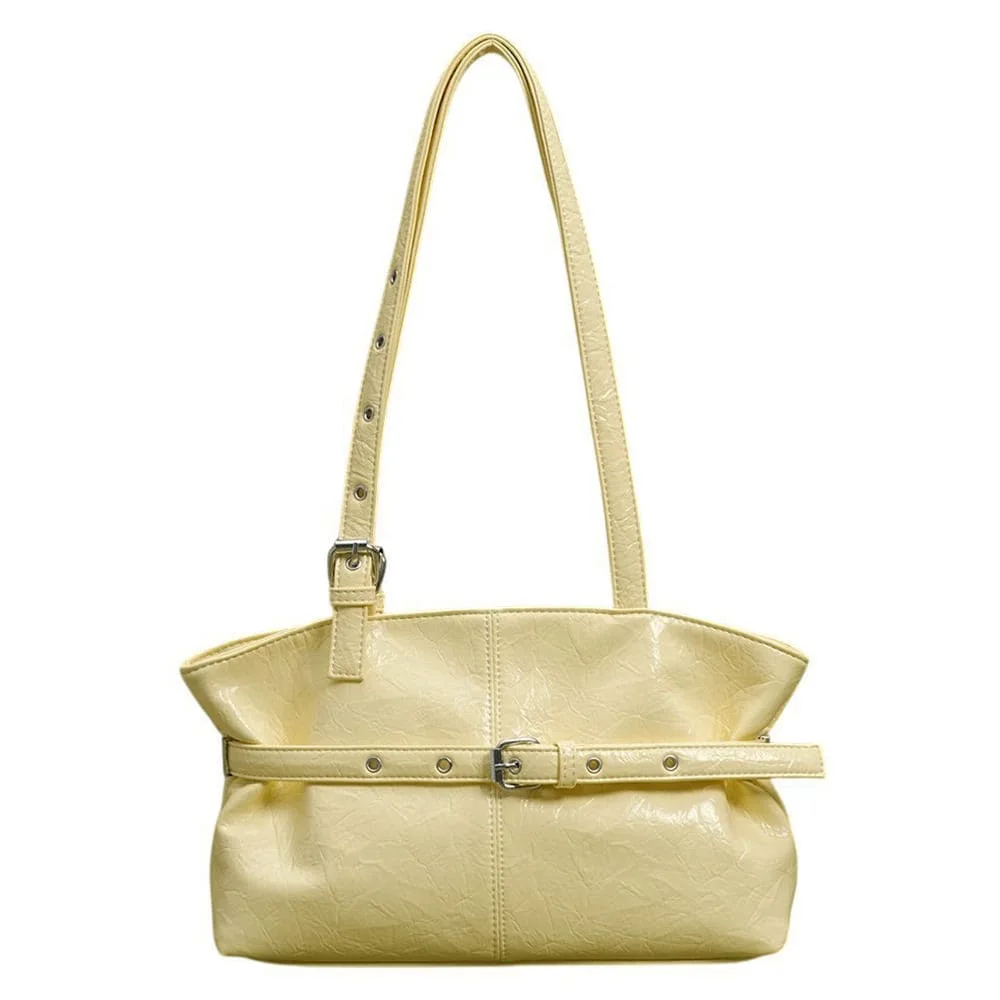 Gossip Goes Around Buckle Shoulder Bag — view 1 Gossip Goes Around Buckle Shoulder Bag — view 1
