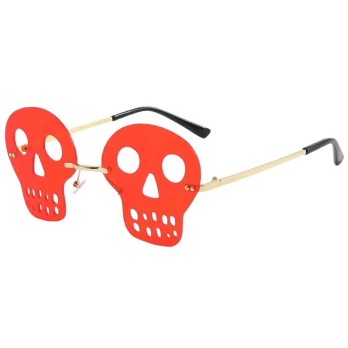 Skull Shaped Sunglasses — view 2 Skull Shaped Sunglasses — view 2