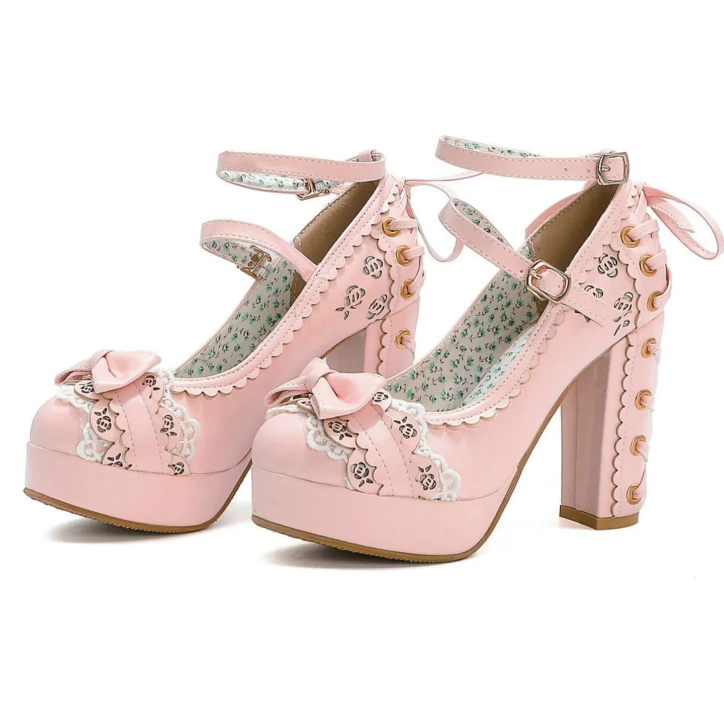 Lacy Corset High Heels — view 1 Lacy Corset High Heels — view 1