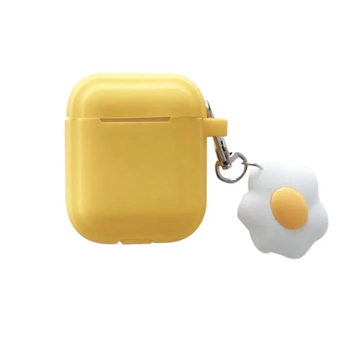 Yellow Egg AirPods Case — view 1 Yellow Egg AirPods Case — view 1