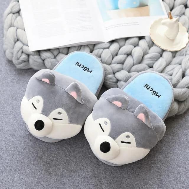 Shiba Inu Slippers — view 2 Shiba Inu Slippers — view 2