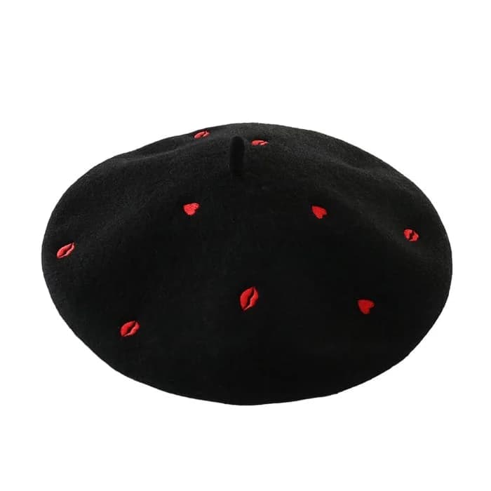 French Kiss Wool Beret — view 2 French Kiss Wool Beret — view 2