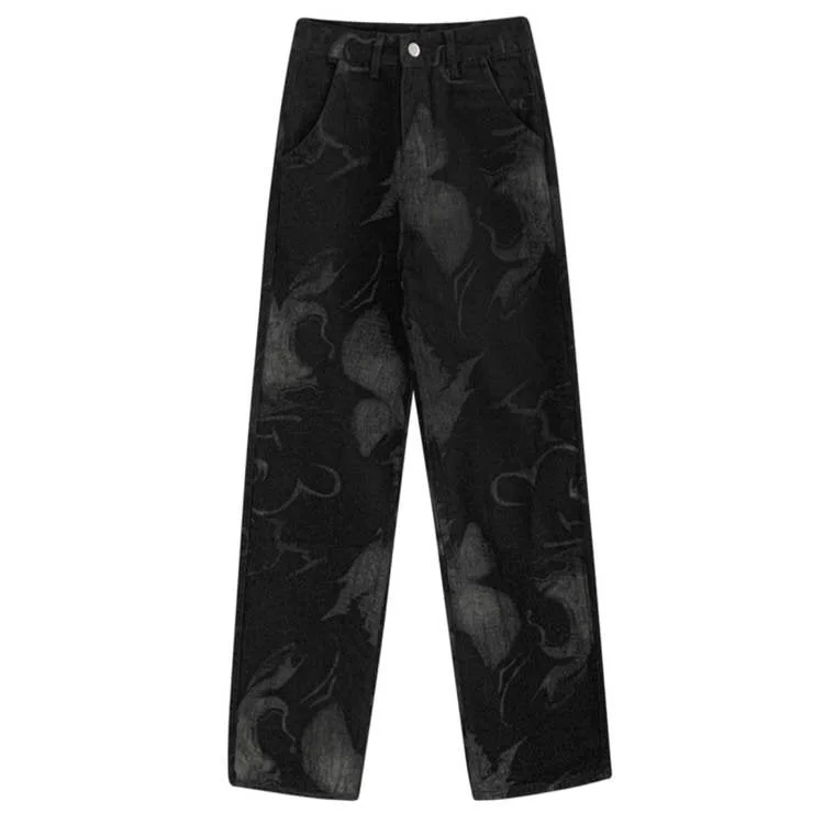 Wonder Haze Straight Leg Jeans — view 1 Wonder Haze Straight Leg Jeans — view 1